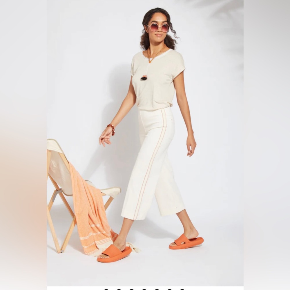 NWT LYSSE WIDE LEG TULUM PANTS